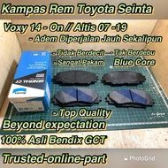 R Brake Pads Sienta Allnew Altis Voxy Front 100% Original Bendix Db1802