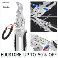 Cable Wire Stripper Wire Crimping Tool Professional Wire Stripping Tool with Non-slip Handle Electrician Pliers for Easy Cable Crimping Multifunctional and Durable