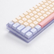 132 Keys XDA Keycaps PBT Dye Sublimation Keycaps Pink Marshmallow Theme For Mechanical Keyboard GMMK