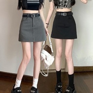 ZUCA} S-Korean Version Temperament High-End Feeling Slimmer Look High Waist Skirt A-Line Short Pants