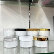 MALAYSIA READY STOCK 250ml double wall Cream white jar Cosmetic container empty cream jar.