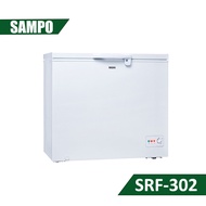 【結帳再x折】【含標準安裝】【聲寶】297L 臥式冷凍櫃 SRF-302 (W1K1)