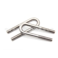 Ready Stock High-Quality Stainless Steel U-Shaped Bolt 304 Stainless Steel U-Shaped Screw Pipe Stain
