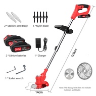 228VF Electric Lawn Mower Lithium Battery Grass Cutter Electric Grass Trimmer Lawn Mower Cordless Pe