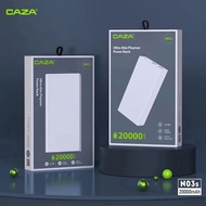 Ready Stock(Ship in Malaysia)CAZA Black N03s Ploymer Power Bank 20000mAh
