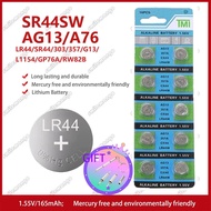 2PCS-50PCS 1.55V AG13 LR44 L1154 RW82 SR1154 SP76 pila SR44 Button Batteries A76 LR1154 GP7 Cell Coi
