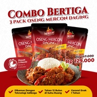 Mercon Merah Putih - Hemat Combo Berta || 3 x Oseng Mercon Daging