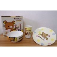 Rilakkuma Ceremic Plate Set