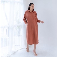 Silvertote Apparel Women's Clothing Tomoko Linen Dress