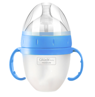 Bình Sữa SILICON PREMIUM GLUCK BABY Chính Hãng Dung Tích 150ml / 240ml (đủ size 0-5 tuổi)