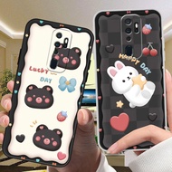 DMY case rabbits oppo A9 A5 A74 A95 A93 A92 A52 A72 F11 F9 R15 R17 R9S plus Find X2 X3 X5 pro soft silicone cover case shockproof