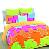 Bộ chăn ga áo gối cotton rich NV Young Line 1m6x2m 1m8x2m +25cm