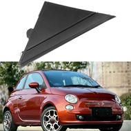 2Pcs Rear Mirror Triangle Trim Plate LH RH Door Mirror Flag Cover Moldings LH RH for Fiat 500 2012-2