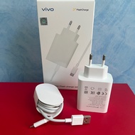 Original Vivo Type C 66W Flash Charge Charger / Vivo V21 V23 V27 T1 5G Charger