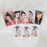 MERAH Red IU Photocard 55 pcs Lomo Card IU Red Flower 55pcs