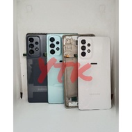 Housing/backdoor + frame bazzel + lcd stand samsung a73 5G