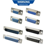 DB9 DB15 DB25 DB44 Male Female DIY Websong Series Connector