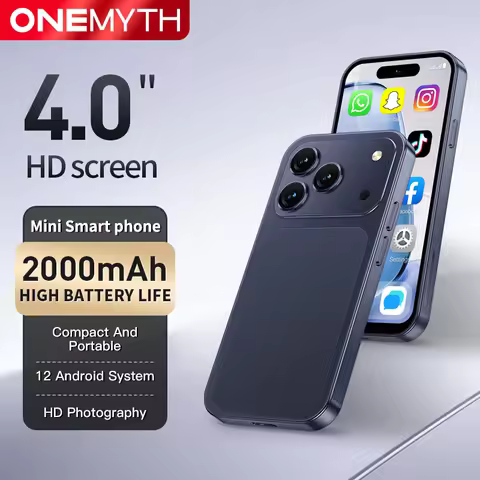 ONEMYTH A18 Pro, 4.0 inches, 4G network, full-screen Android 12.0 system, dual SIM cards, mini smart