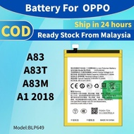 Battery BLP649 Bateri Compatible For Oppo A83 A83T A83M  Batery A1 2018