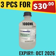 Baxter Sodium Chloride 0.9% Irrigation Solution 1000ml Wound Irrigation SOD