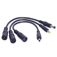 5.5x2.1 Female to 3.5X1.35 4.0X1.7 5.5x2.1 Male DC Jack Adapter Cable, 22AWG 15CM, Power Adapter Con