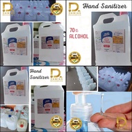 HAND SANITIZER  70% ALCOHOL GEL & LIQUID 5000 ML