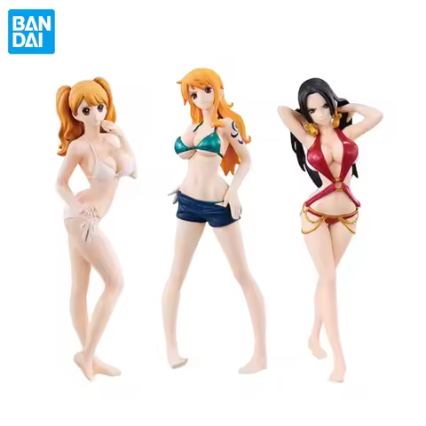 In Stock BANDAI Original GASHA Portraits 01 ONE PIECE Gashapon Nami Boa Hancock Charlotte Pudding Sw