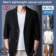 Spring and Summer New  Men's Casual Blazer for a Sophisticated Look