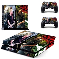 Punk Rock Vinyl Sticker PS4 Skin Decal Sticker For PlayStation4 Console and 2 controller skins
