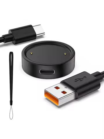 Magnetic Charger For Amazfit Active 2/Bip 6/GTR 4/GTR 3 Pro/GTS 3 4/T-Rex 2/T-Rex Ultra/cheetah pro 