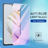 9H Anti UV Purple Blue Light Tempered Glass Screen Protector For Huawei Pura 80 70 P50 P40 P30 P20 L