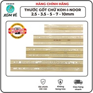 [DRAWING] 2.5mm / 3.5mm / 5mm / 7mm / 10mm Letter Ruler, KOH-I-NOOR Letter Ruler and Letter Ruler Se