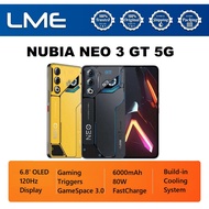 [MY Set] Nubia Neo 3 GT 5G (24[12+12]GB RAM+256GB ROM) Original By Nubia MY