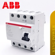 ABB FH204 100A 4P 300mA 100mA 30mA ELCB RCCB