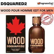 Dsquared2 Wood Pour Homme EDT for Men (100ml) [New 100% Authentic Perfume FragranceCart] Dsquare 2 E