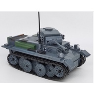 WW2 German Tank with figures