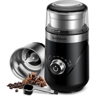 STD Electric Coffee Grinder Automatic Touch Precise Grinding Spice Grinder with Z-Type Stainless Ste