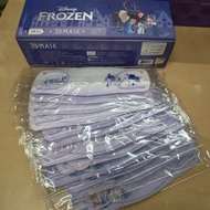 Disney Frozen 冰雪奇緣 3D口罩 12個