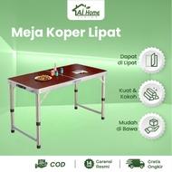 Aihome Living Multipurpose Folding Table Wooden Folding Table Sales Table Minimalist Folding Table S