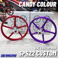 CANDY COLOUR SP522 Custom Hub Y15ZR/Y16 / SP522 Custom Candy Red Purple Blue SP522 Rim Custom Open h