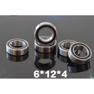 Ball bearing rubber shields 6x12x4 (4pcs)