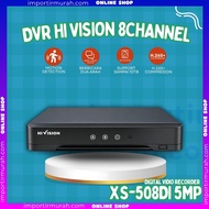 DVR 8 CHANNEL 5MP HI VISION SUPPORTS TWO-WAY SPEAKING