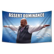 外贸旗帜 ASSERT DOMINANCE 90*150cm