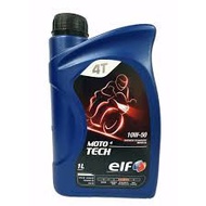 ELF MOTO 4 TECH 10W50 MINYAK HITAM