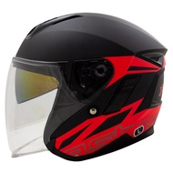 หมวกกันน็อคครึ่งใบ INDEX Astro ราคา 1390.- พร้อมแว่นด้านใน