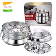 DIAMOND Stainless Steel Idly Pot Idli Panai 9 Idlies Steamer Pot Idly Panai