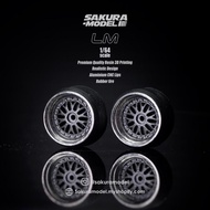 1/64 Custom wheels Sakura Model BBS LM