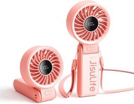 𝑵𝒆𝒘 𝑰𝒕𝒆𝒎🔥 【JisuLife Handheld Fan Life7】 *掛頸座檯手提3in1充電風扇* • 改進風葉設計擴散式輕柔大風