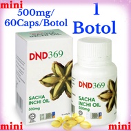 DND369 Sacha Inchi Oil 500mg Softgel (60 biji/botol) Dnd369 Sacha Inchi Oil Softgel Dr.nordin