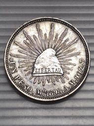 墨西哥銀幣1898年